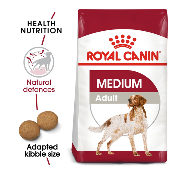 Royal Canin Dry Dog Food for Medium Adult - Image 2